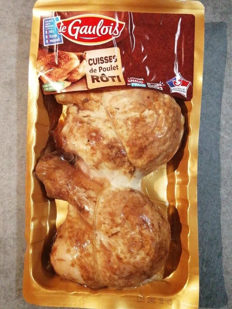 Cuisses de poulet rôti