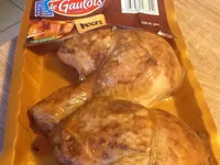 Cuisse de poulet rôti