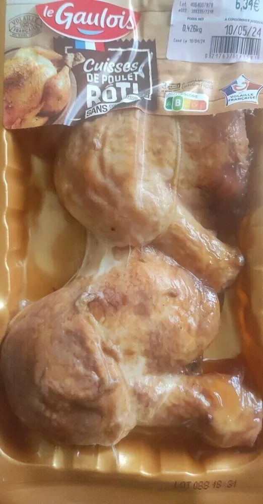 Cuisses de poulet roti
