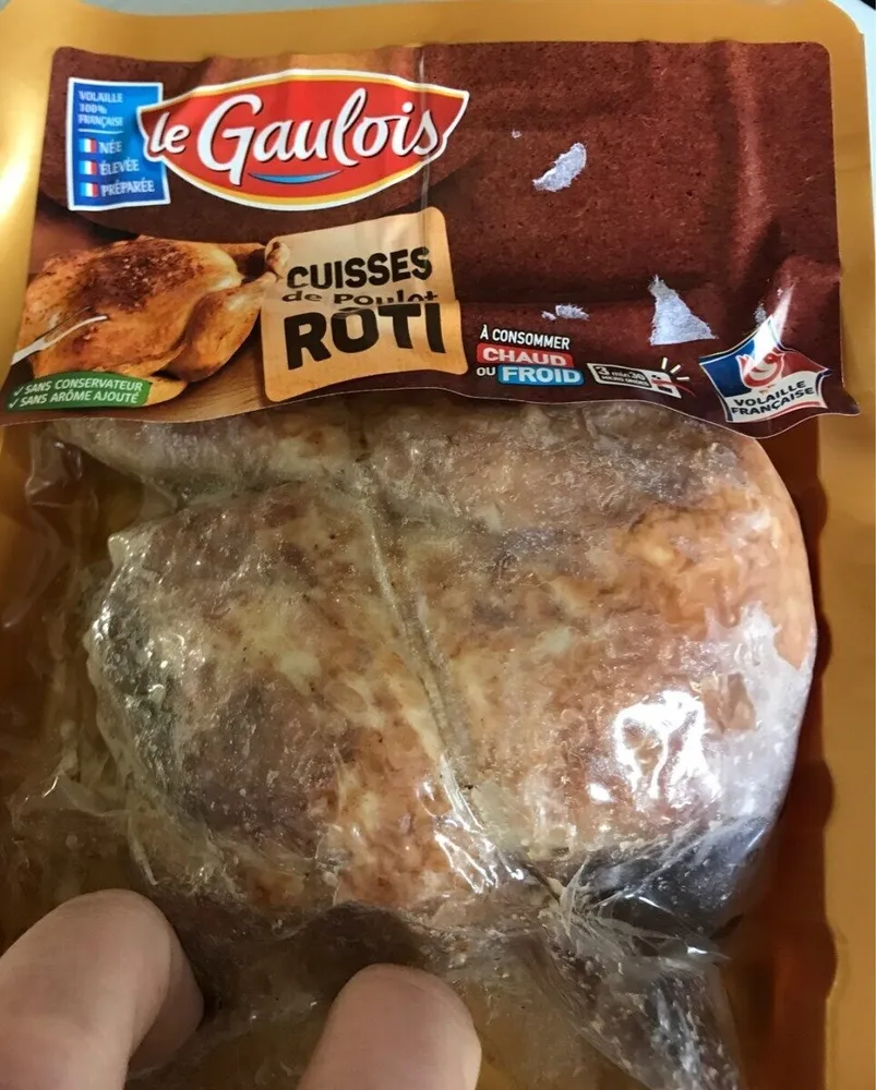 Cuisses de poulet roti