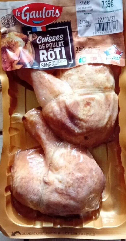Cuisses DE POULET RÔTI
