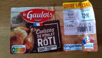 Cuisses de poulet rôti