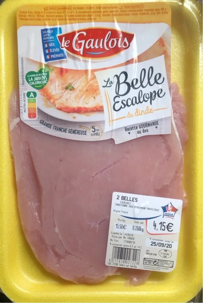 La Belle Escalope de dinde