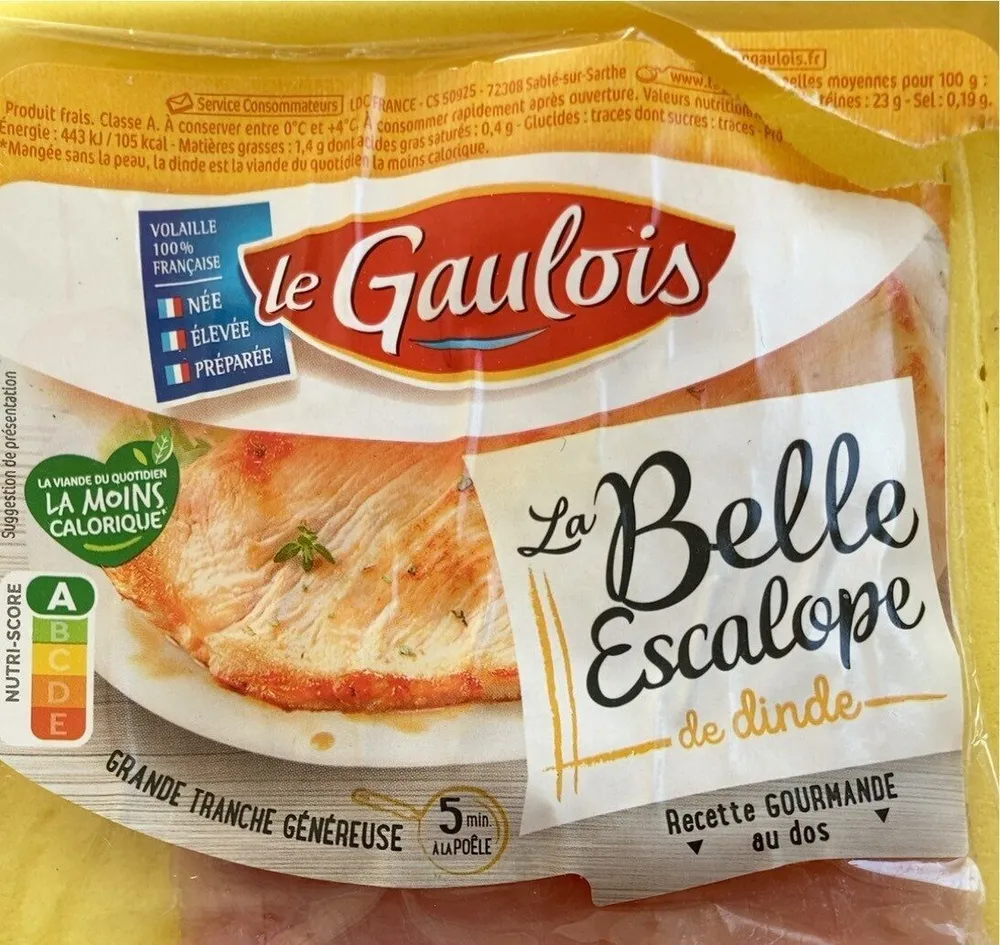 La belle escalope de dinde