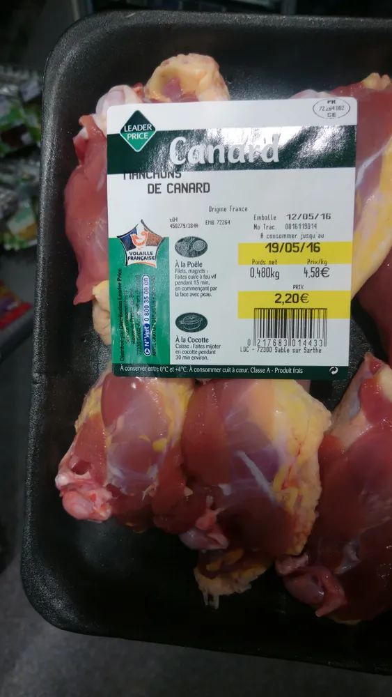 Manchons de Canard