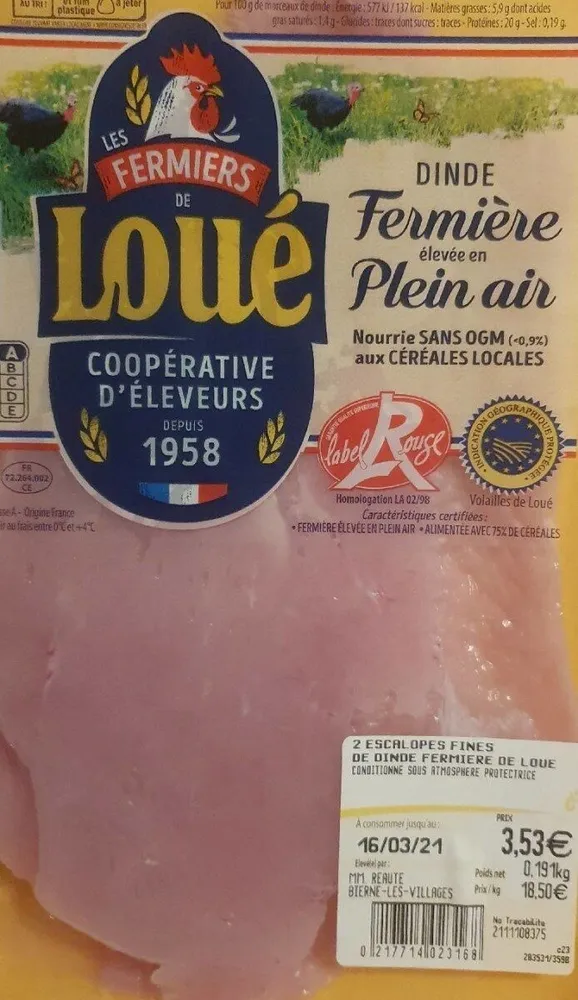 Dinde fermière