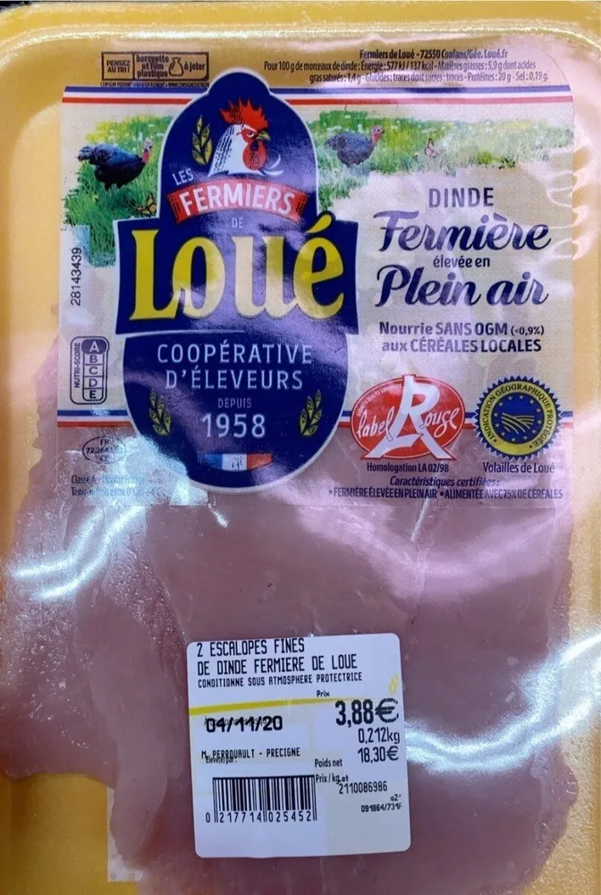 Dinde fermiere