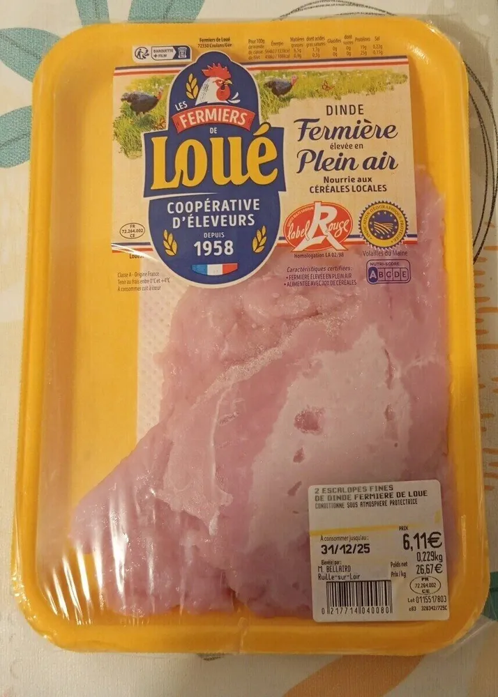 Dinde fermiere