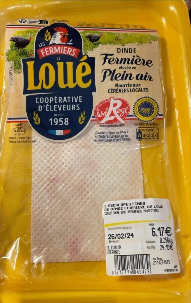 Dinde fermiere Label Rouge