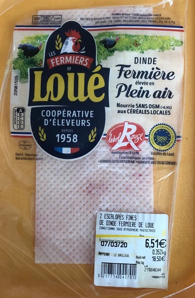 Dinde fermière