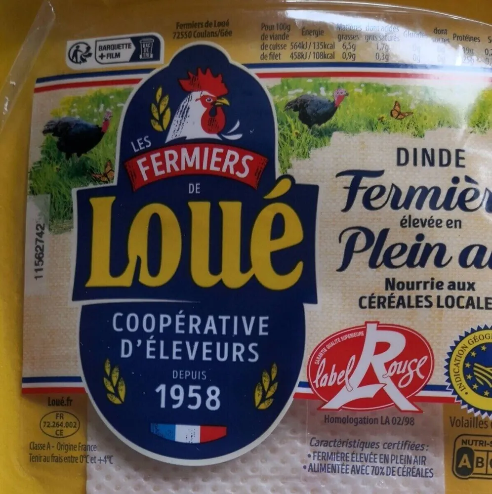 Dinde fermière de Loué