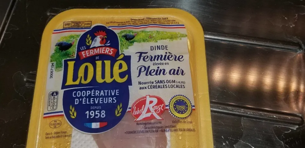 Escalope de dinde