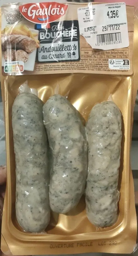 Andouillette au canard