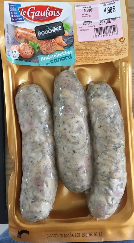 Andouillettes au canard