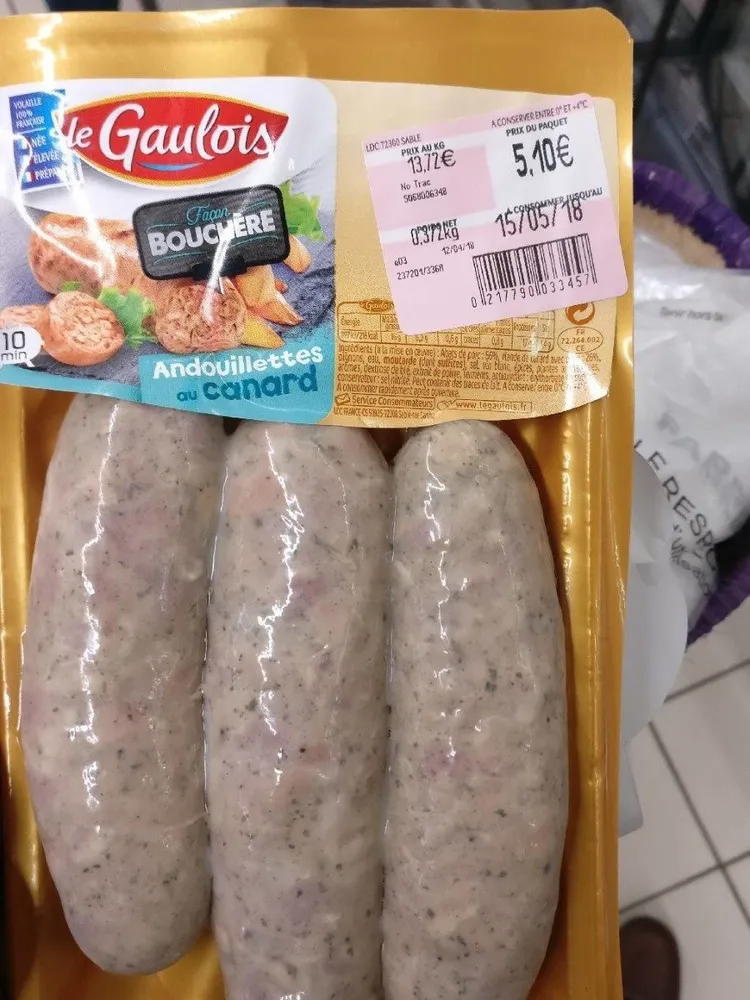 Andouillette de canard