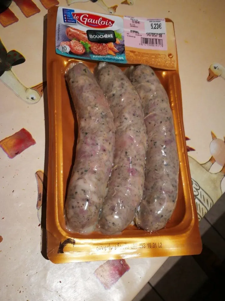 Andouillettes de canard