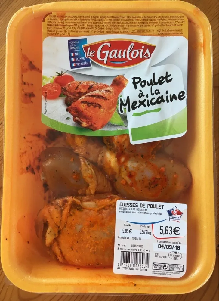 Poulet à la mexicaine