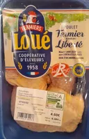 Poulet fermier élevé en liberté