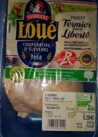 Poulet fermier élevé en liberté