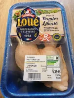 Cuisses de poulet fermier élevé en liberté