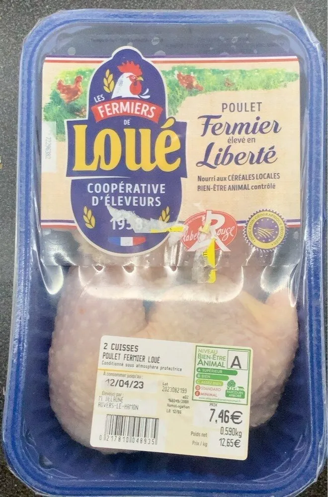 Cuisses de Poulet fermier