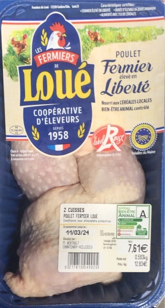 Cuisses de poulet