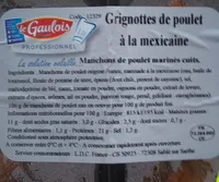 Grignottes de poulet a la mexicaine
