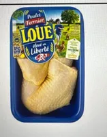 Cuisses de poulet jaune  x2