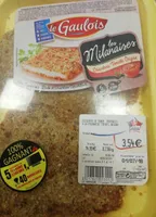 Escalope dinde marinees a la milanaise tomate origan