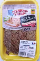 Escalopes milanaise tomate origan