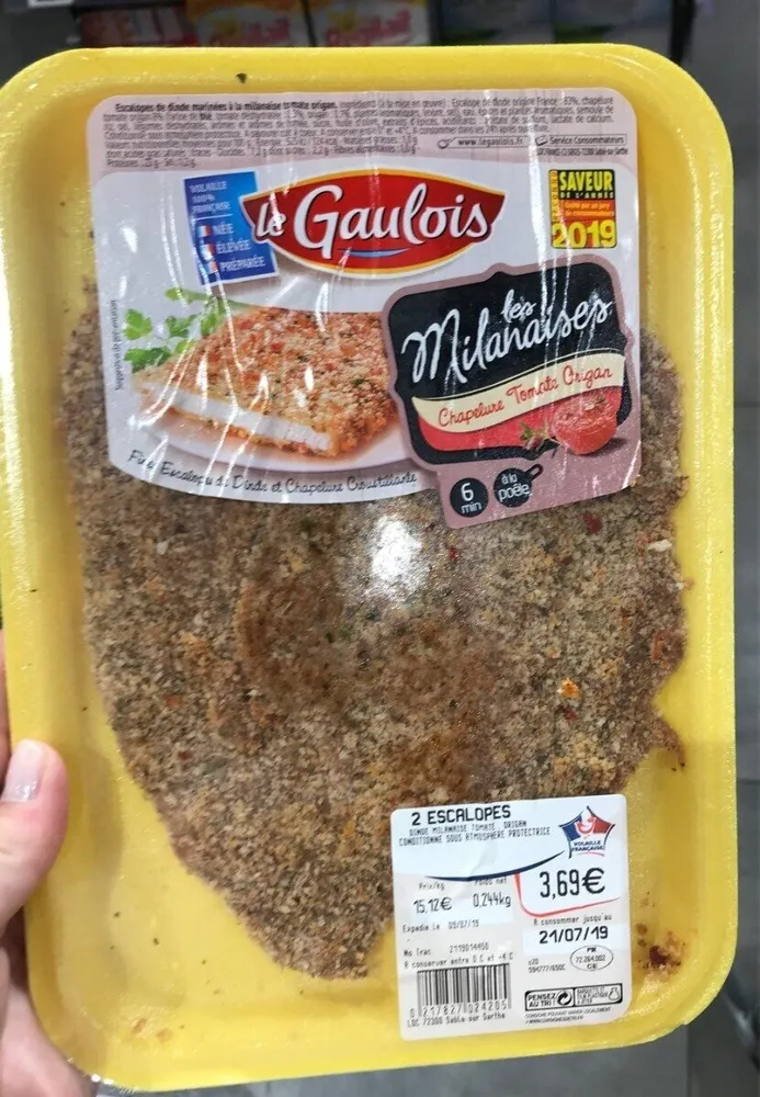Escalope milanaises