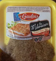 Escalopes milanaises chapelure tomate origan