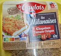 Escalopes milanaises chapelure tomate origan