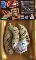 Aiguillettes de poulet grille