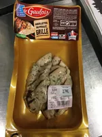Aiguillettes de poulet grillé