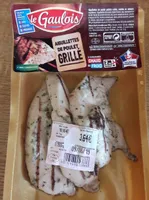 Aiguillettes de poulet grillé