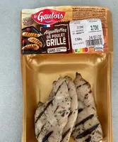 Aiguillettes de poulet grillé