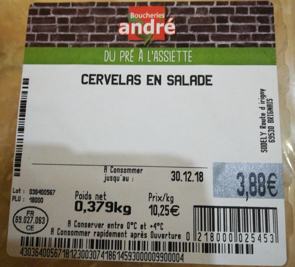 Cervelas en salade