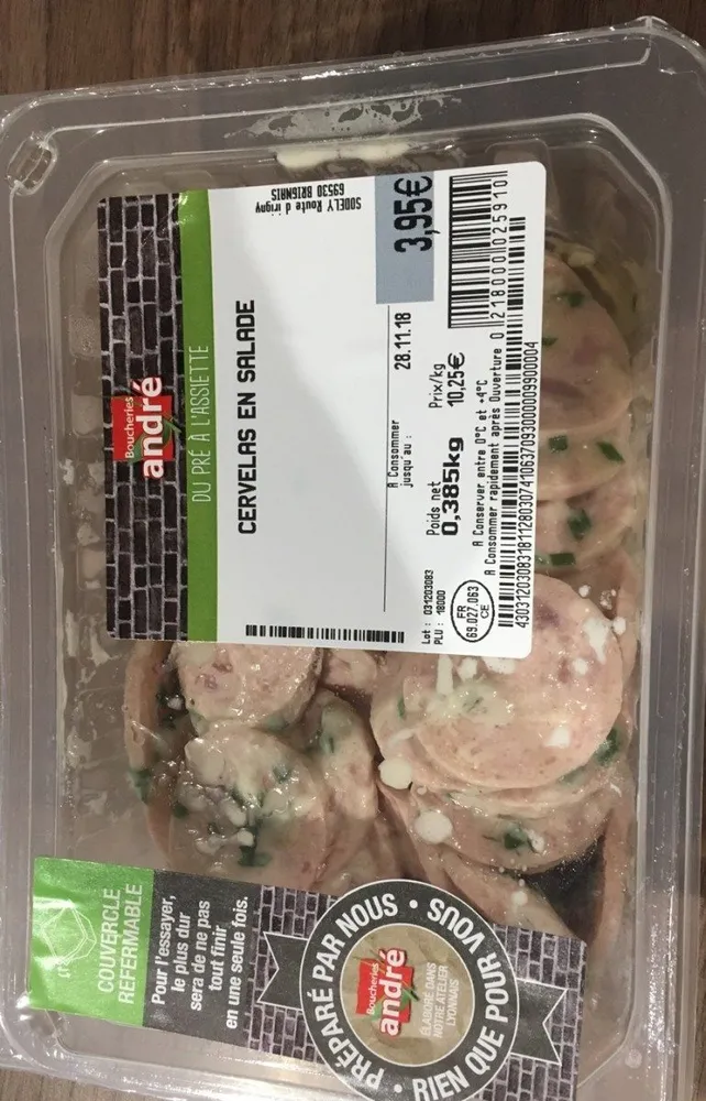 Cervelas en salade