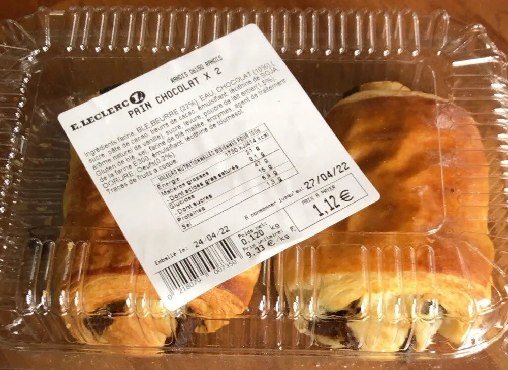 Pain Chocolat x 2
