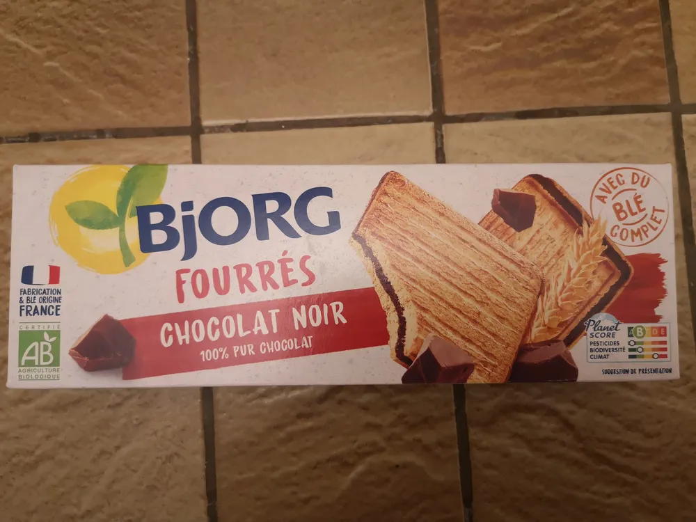 Fourrés chocolat noir