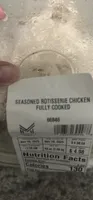 SEASONED ROTISSERIE CHICKEN FULLY COOKED