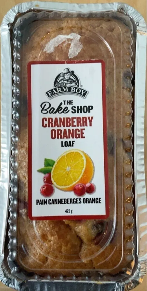 Cranberry Orange Loaf