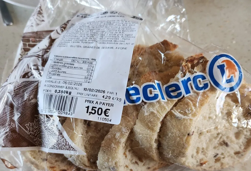 Pavé aux céréales