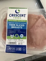 Boneless Skinless Thin Sliced Breast
