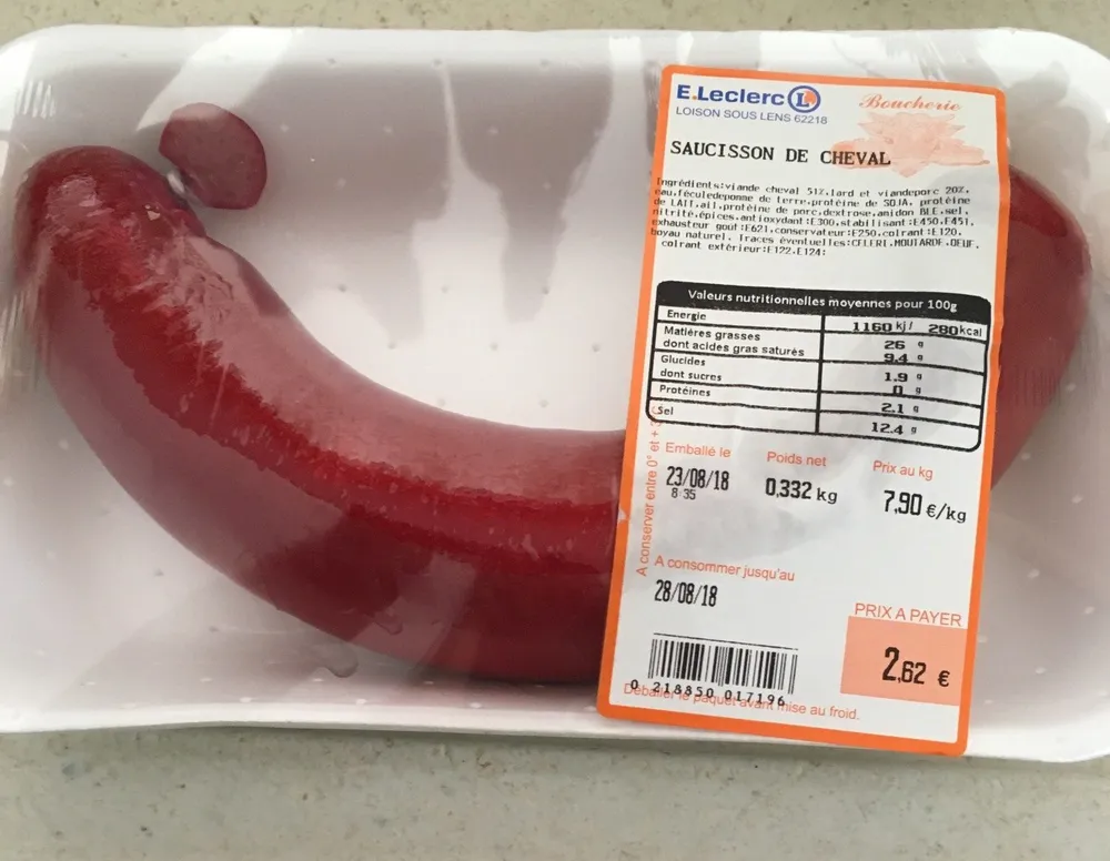 Saucisson de cheval
