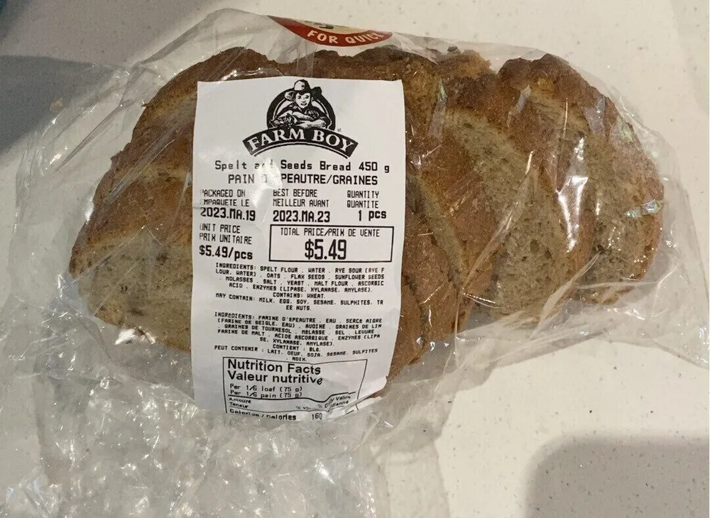 Spelt and Seeds Bread