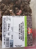 Lentilles assaisonnées au saucisson à cuire