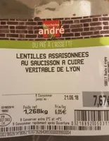 Salade de lentilles