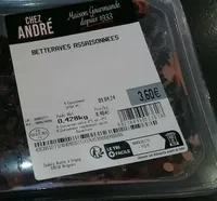 Betteraves assaisonnée